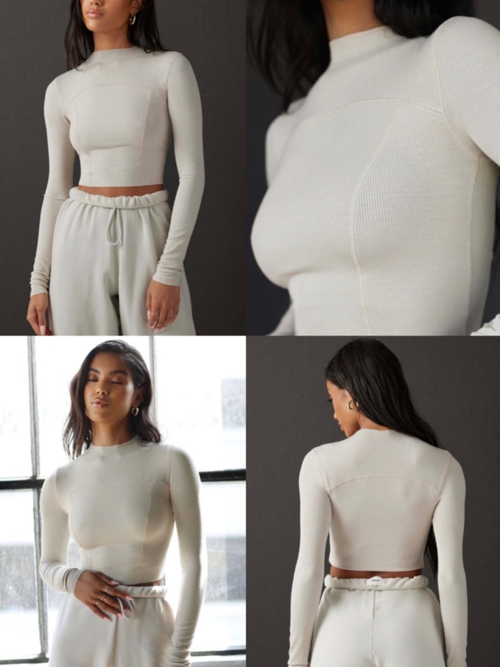 JOAH BROWN’S SOLD OUT CONTRAST STITCH LONG SLEEVE - DUNE 
Size S/M